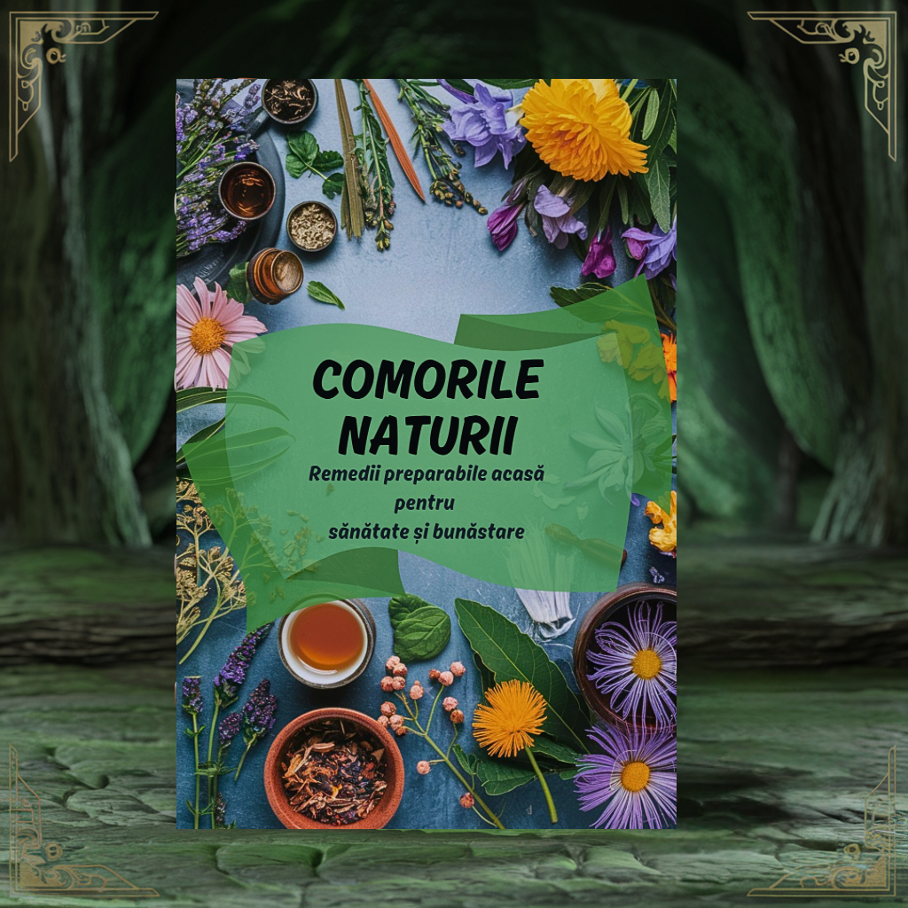 Cartea COMORILE NATURII + Revista Cadou "Tincturi, Unguente și Sucuri Naturale"